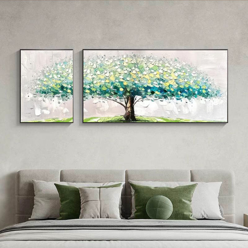 Abstract Boom Landschap Canvas Kunst