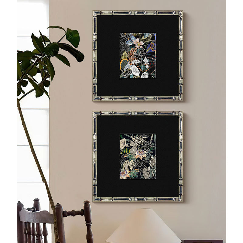 Gek frames tropisch botanisch kunstdruk