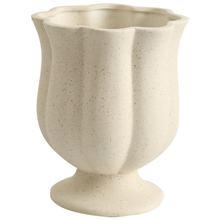 Elegante Gesculptuurde Keramische Bloempot