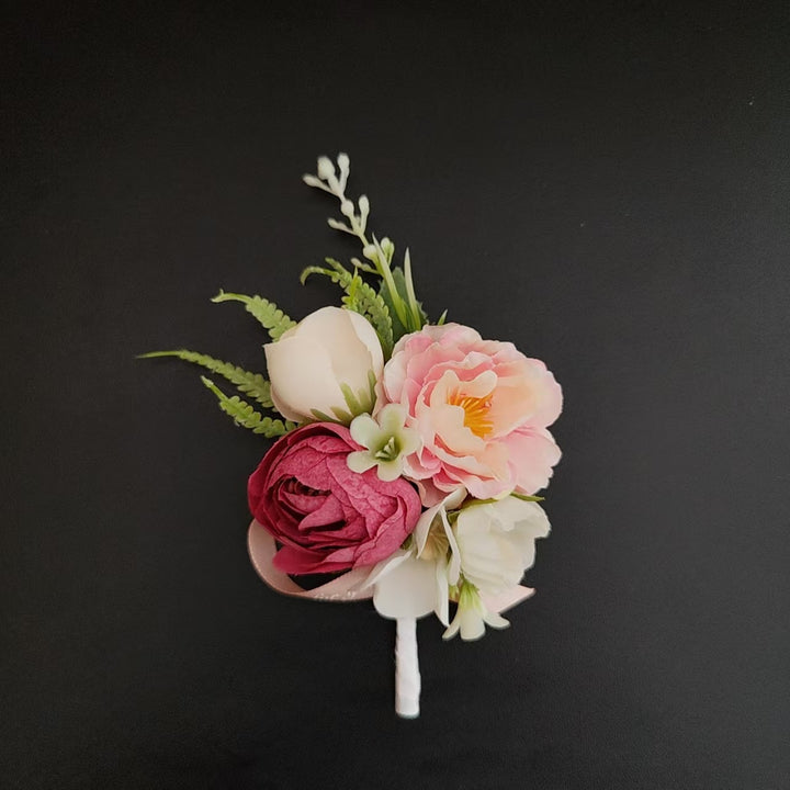 Schattige Bloemen Corsage