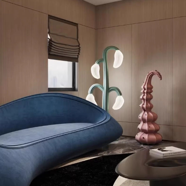 Abstract Curvilinear Decorative Sculptuur