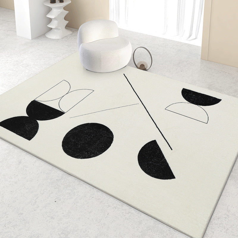 Minimalistische Abstracte Vloerkleed