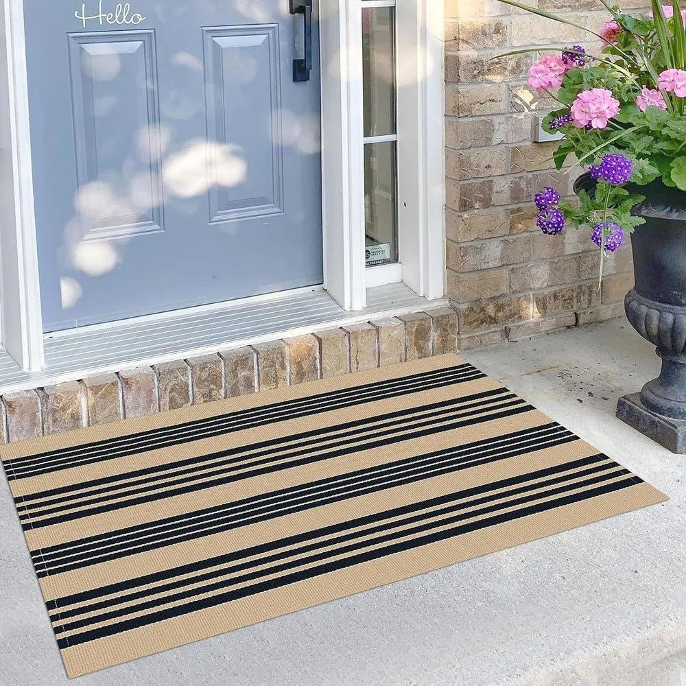 Decoratieve Gestreepte Inloopmat
