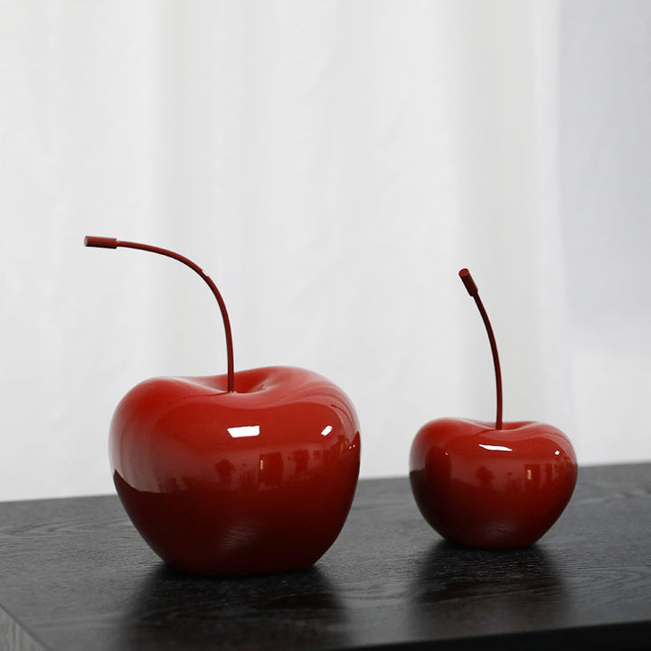 Decoratieve Groene Appel Sculptuur