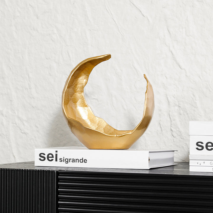 Decoratieve Abstracte Maan Sculptuur