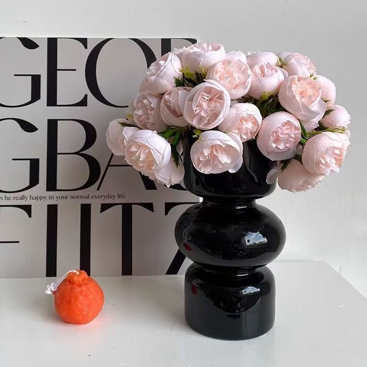 Moderne Keramische Bloemendisplay
