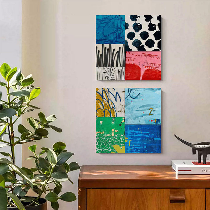 Abstract Expressionistische Canvas Kunst