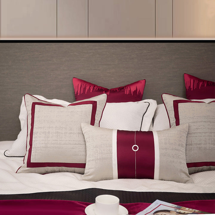 Elegante Geweven Leren Mat