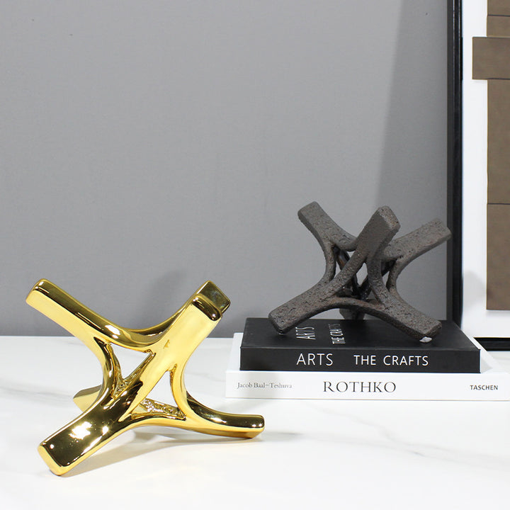 Moderne Sculpturale Decoratieve Accent