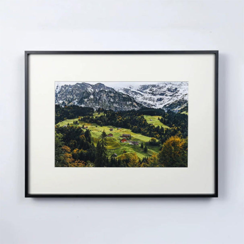 Scenisch Gekaderde Landschap Kunstwerk