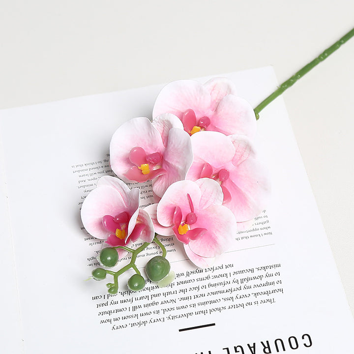 Realistische Orchidee Bloem Stem