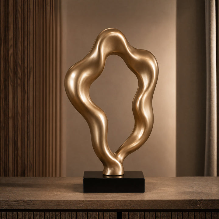 Abstracte Metalen Sculptuur