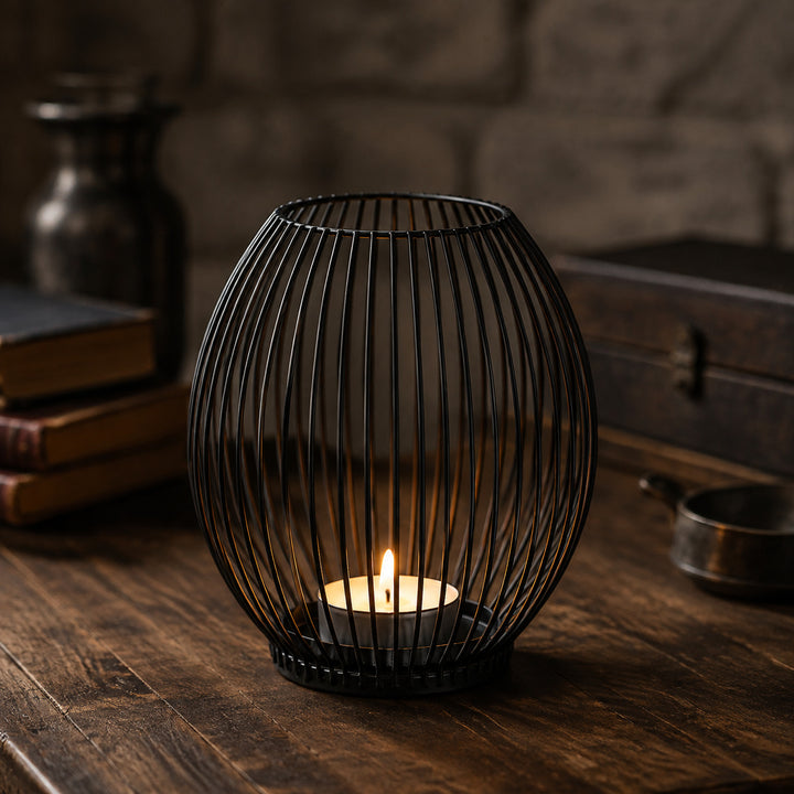 Sculptural Draad Huis Accent