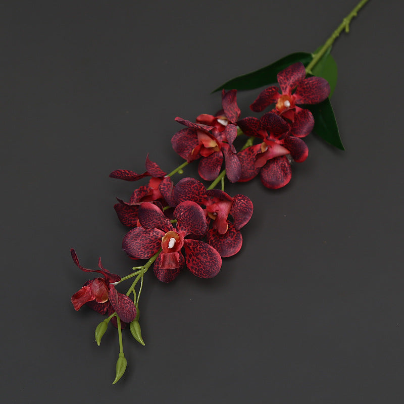 Elegant Faux Orchidee Steel voor Huisdecoratie Tentoonstelling