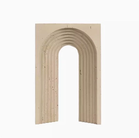 Abstract Concrete Regenboog Sculptuur