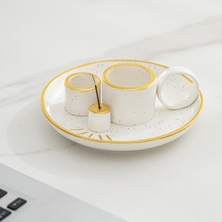 Elegante Keramische Theeset