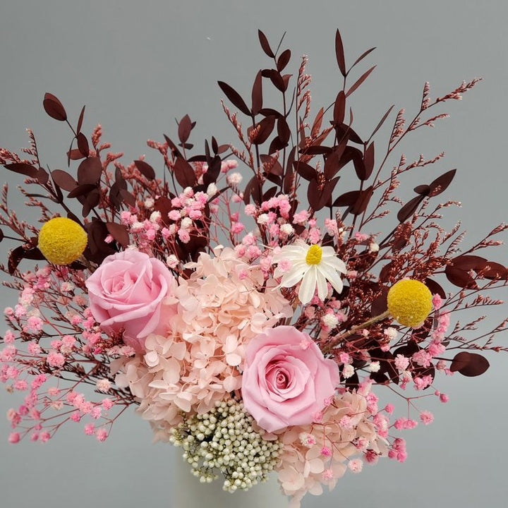 Premium Gedroogd Bloemenboeket Arrangement