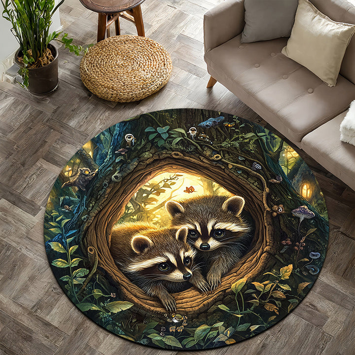 Home Décor Rond Tapijt