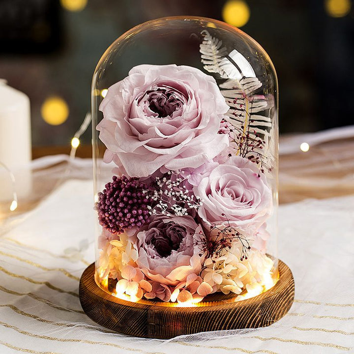 Decoratieve Bloemige Koepel Arrangement