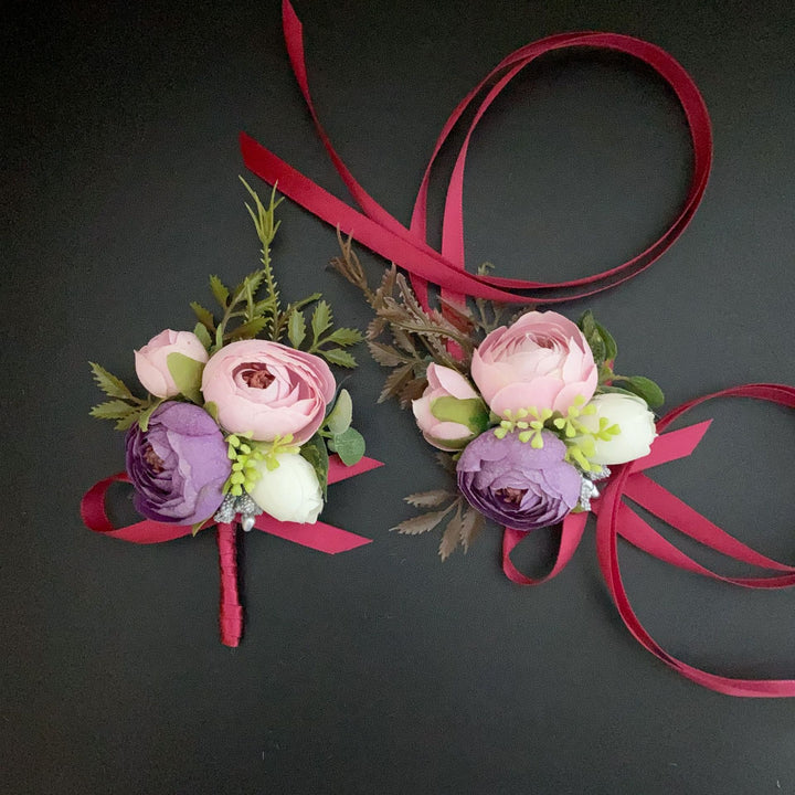 Moderne Bloemen Corsage