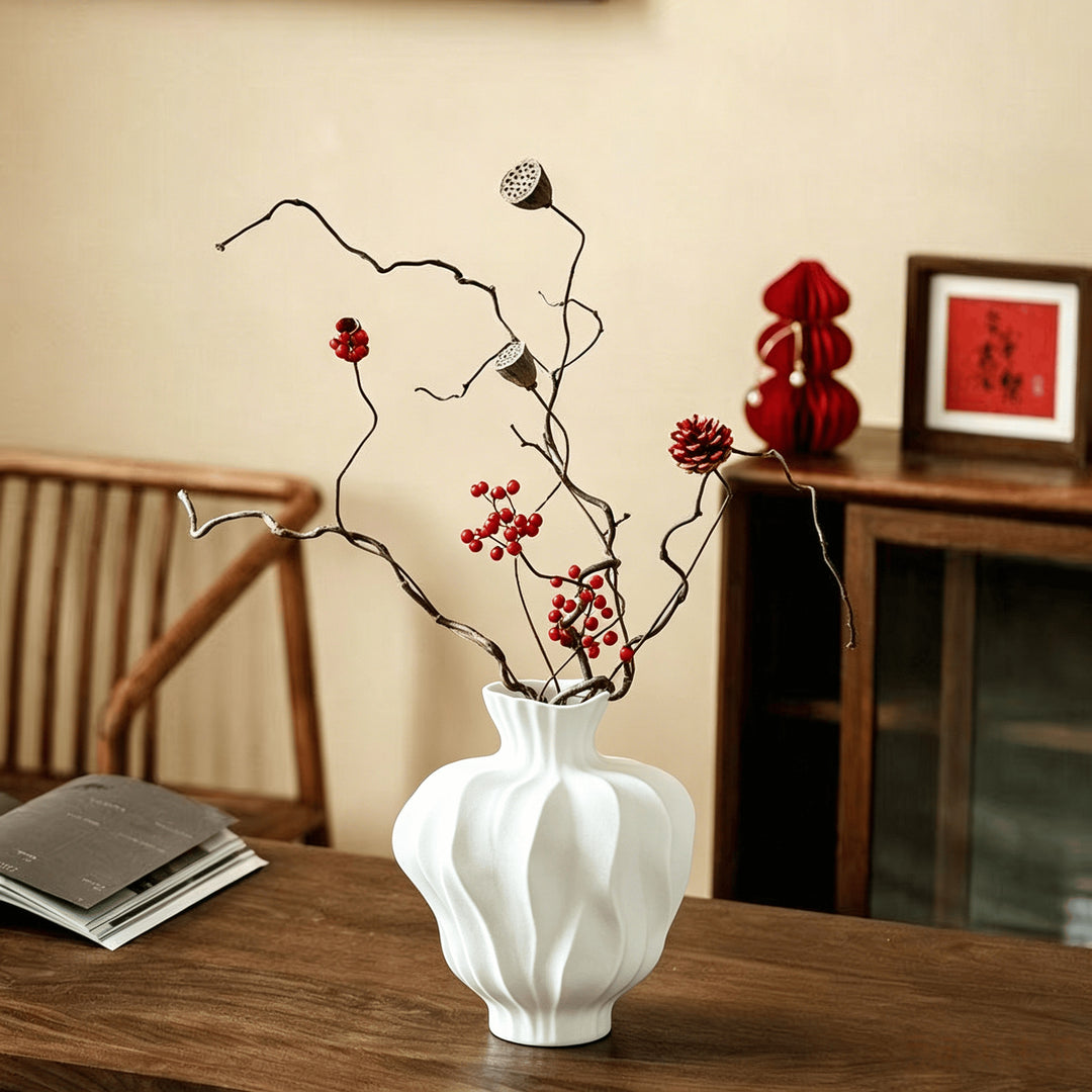 Decoratieve Keramieken Vaas voor Huishoudelijke Decoratie