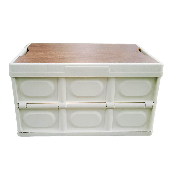Lagerbox met houten oppervlak