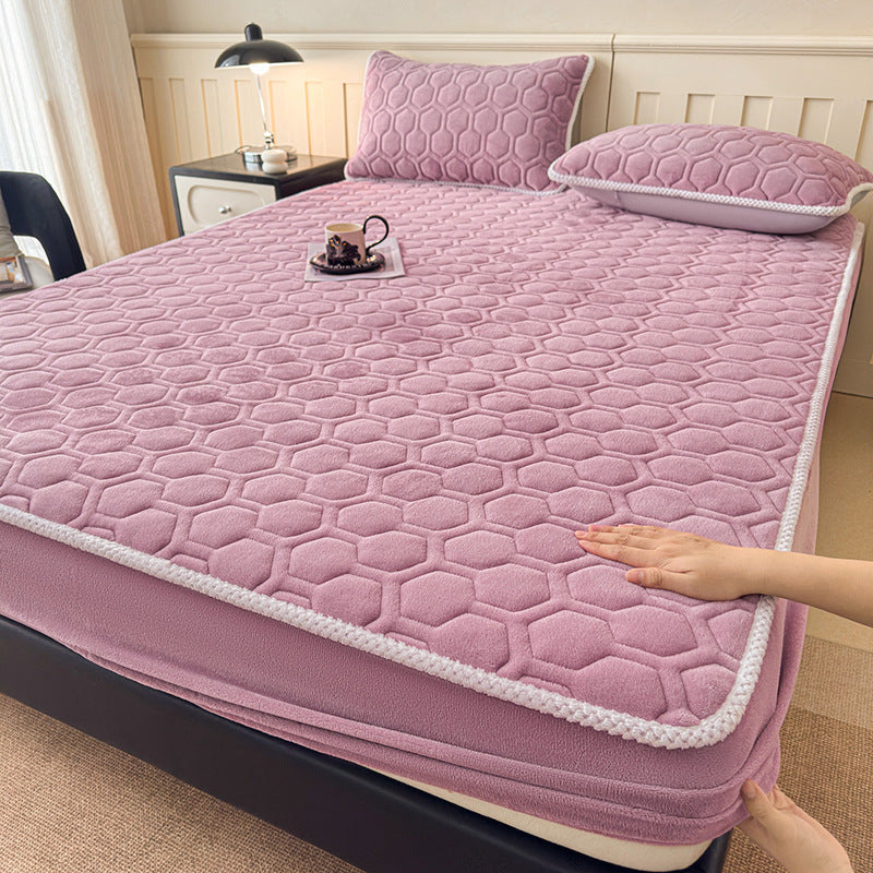 Hexagon Patroon Matrasp topper