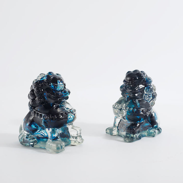 Decoratieve Glazen Leeuw Figuren