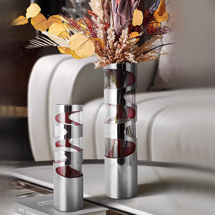 Moderne Decoratieve Spiraal Sculptuur