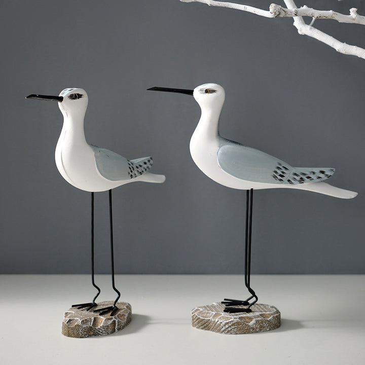 Zeemeeuw Sculptuur Thuis Display