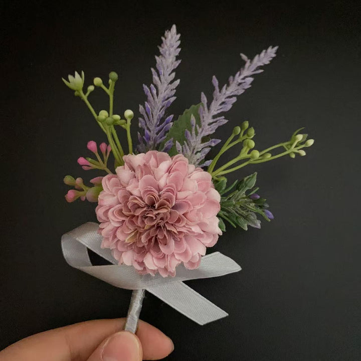 Elegante Bloemen Corsage
