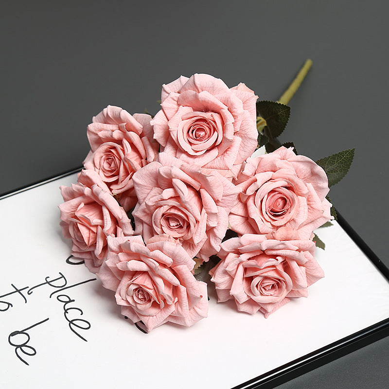 Premium Faux Bloemen Rozen Boeket
