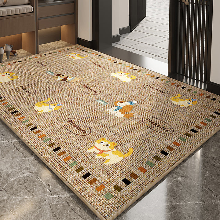 Geometrisch Patroon Welkom Mat