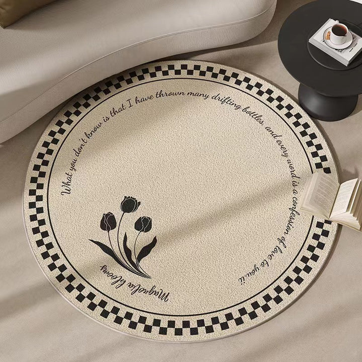 Artistiek Circulaire Vloerkleed