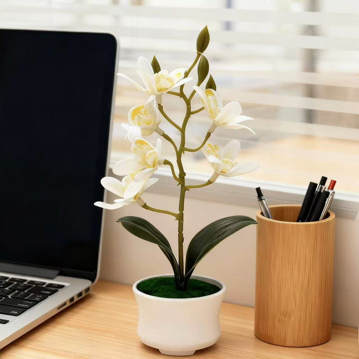 Realistische Orchidee Decoratieve Plant