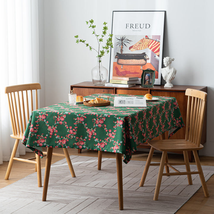Vintage Bloemen Design Tafelkleed