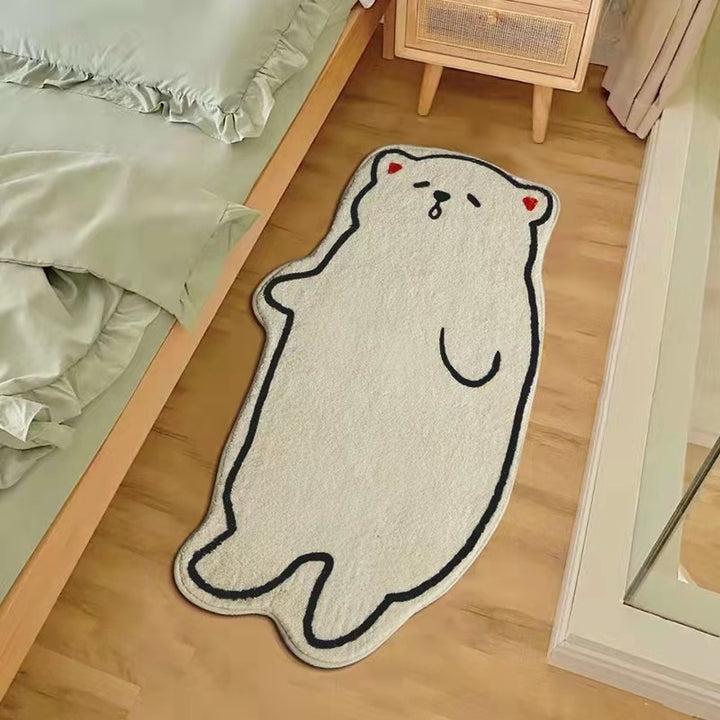Pluche Cartoon Vloerkleed