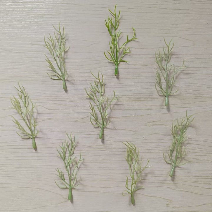 Decoratieve Groene Varensteel