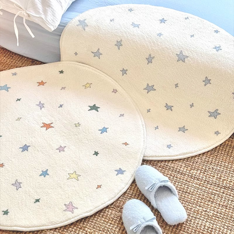 Gezellig Sterrenpatroon Vloerkleed voor Woondecoratie