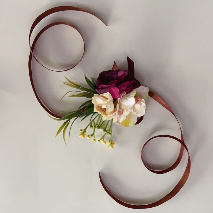 Tijdloze Bloem Corsage