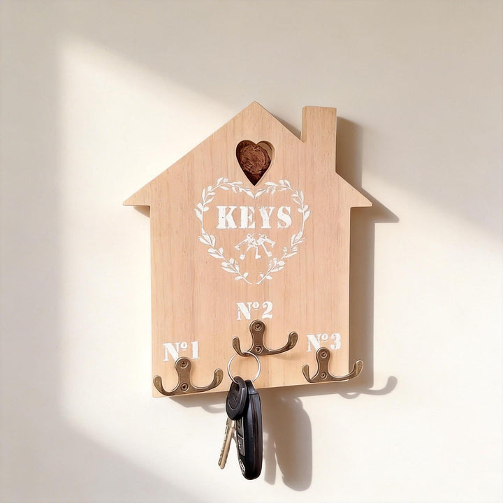 Houten Sleutelhanger Muurdecoratie