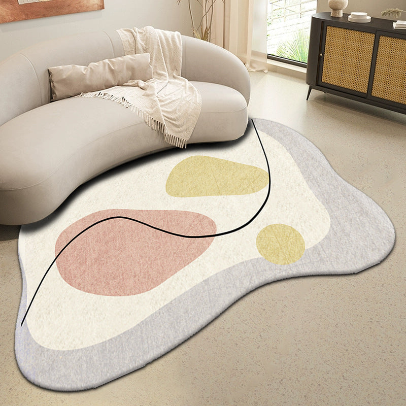 Abstract Wave Design Vloerkleed