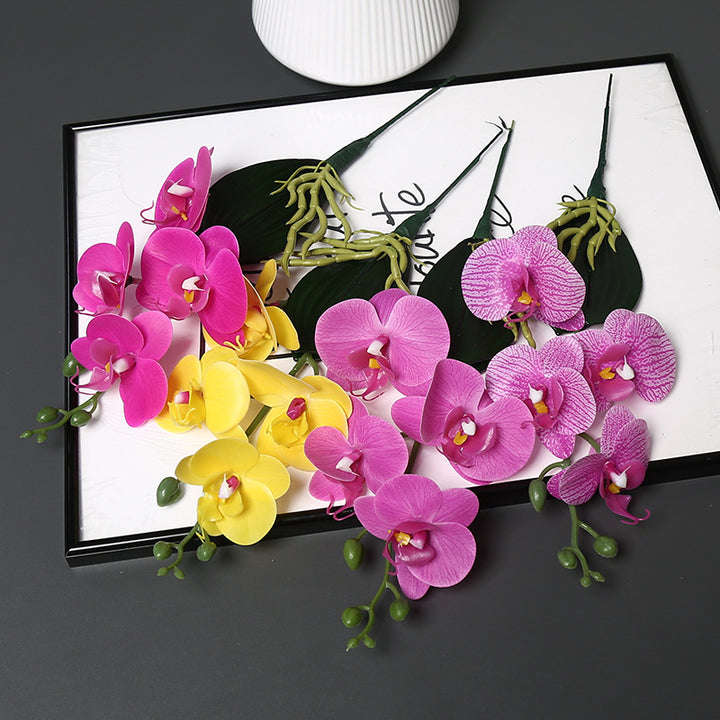 Decoratieve Orchidee Steel voor Thuisdecoratie Display
