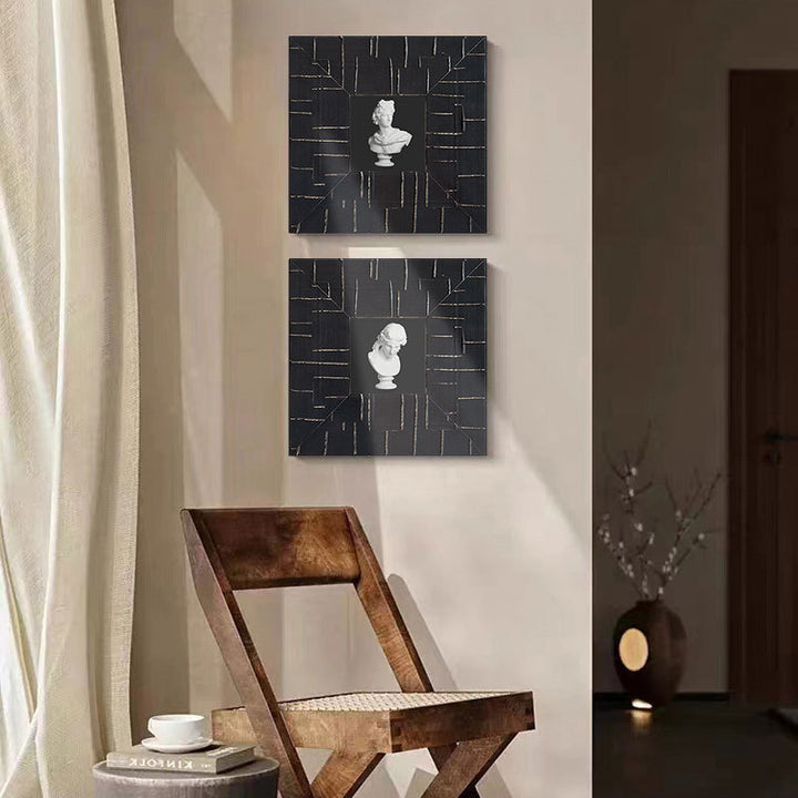 Artistieke 3D Ingemaakt Muurdecoratie