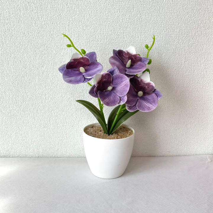 Elegante synthetische orchidee arrangement