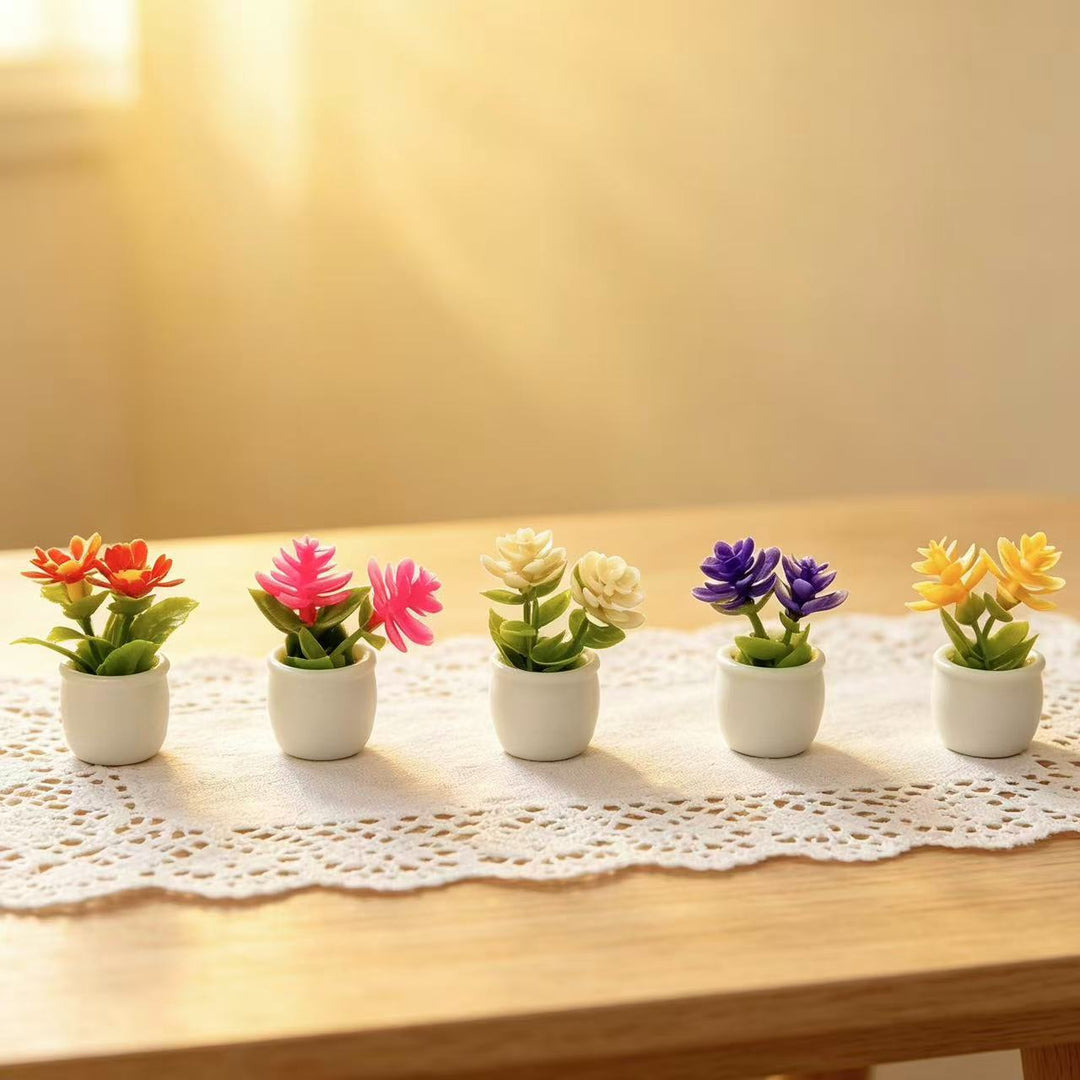 Miniatuur Bloempot Set