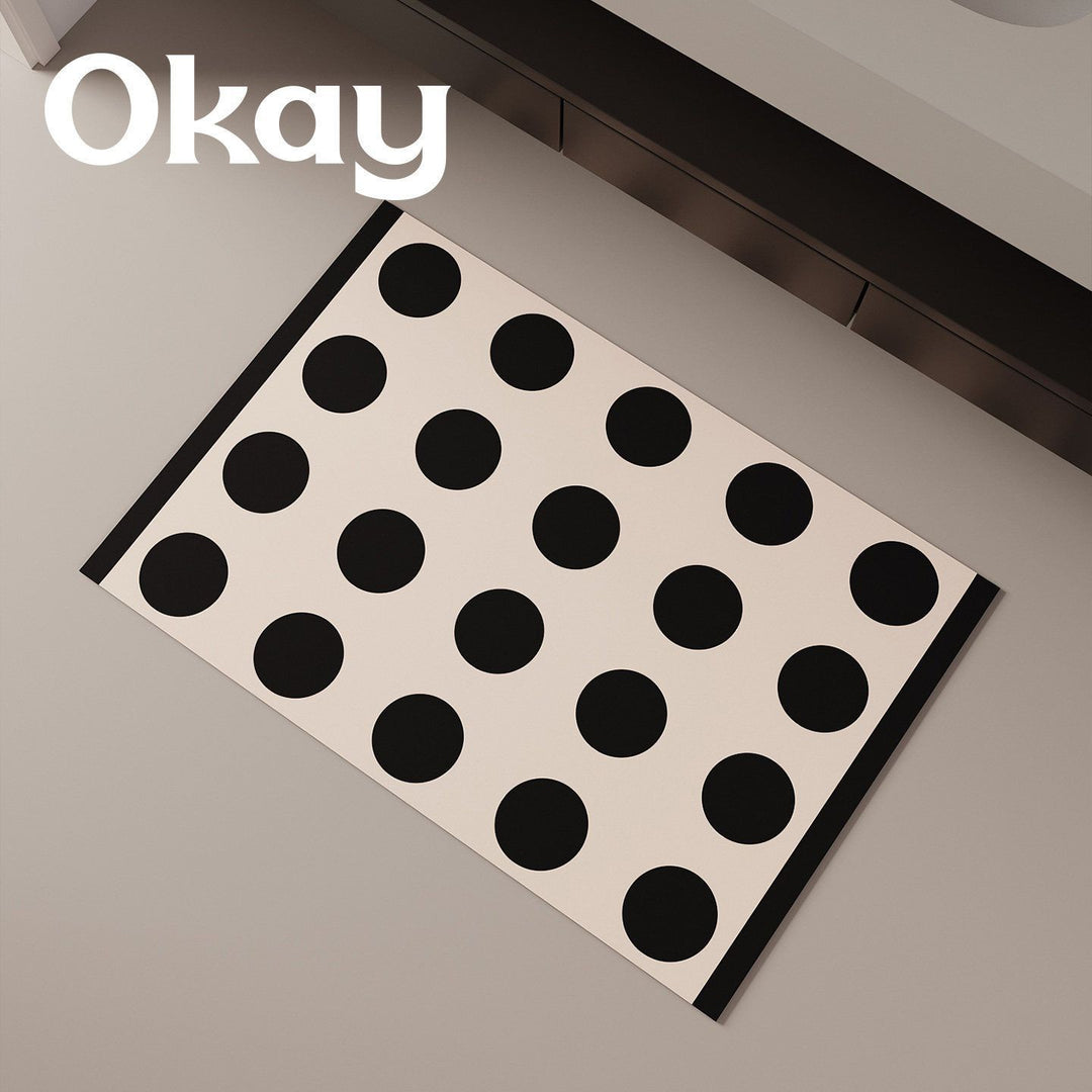 Polka Dot Patroon Badmat