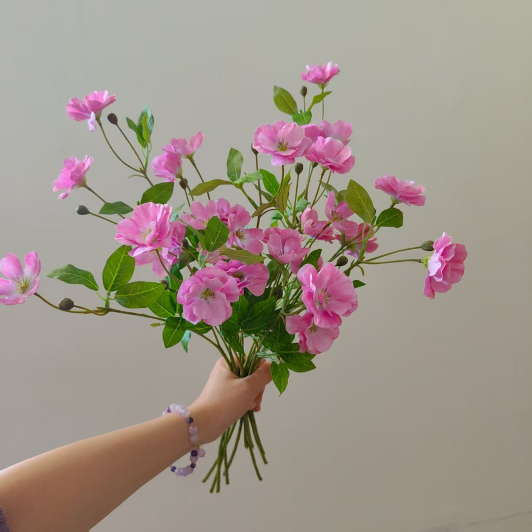 Faux Bloemstengel met Levensechte Bloesems