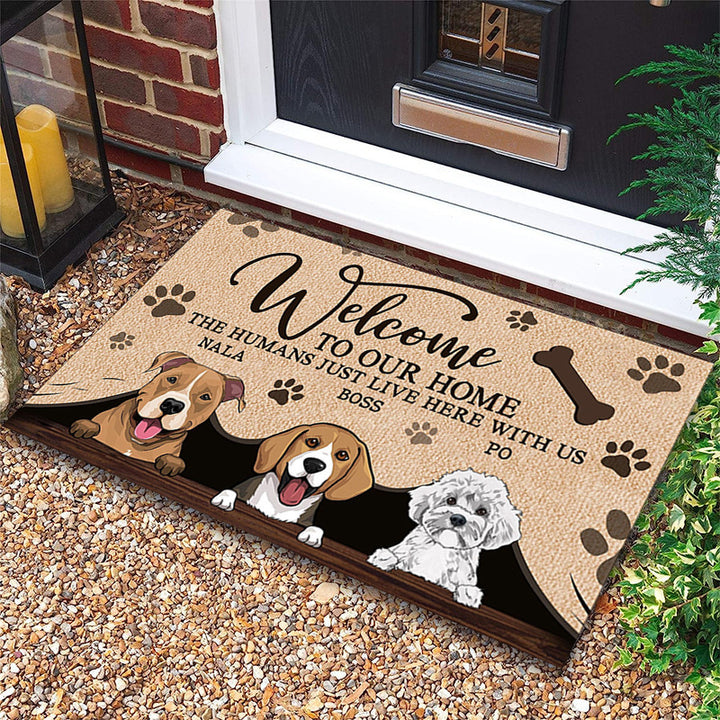 Kat-Thema Decoratieve Deurmat