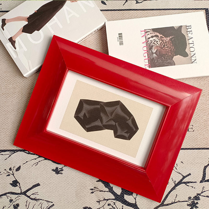 Gekaderde Abstracte Kunst Decor